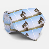 Öl-pumpende Anlage Krawatte (Gerollt)