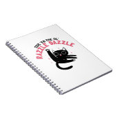 Ol' Razzle Dazzle_ Funny Cat Notizblock (Rechte Seite)