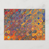 Öl-Regenbogen Postkarte (Vorderseite)