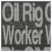 Öl-Rig-Mitarbeiter Stoff (Nahaufnahme)