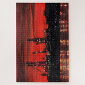 Öl Rigs bei Night 1014pc Puzzle (Vertikal)