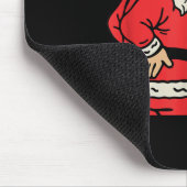 Ol' Saint Thicc Christmas, Funny Ty Santa Christma Mousepad (Ecke)