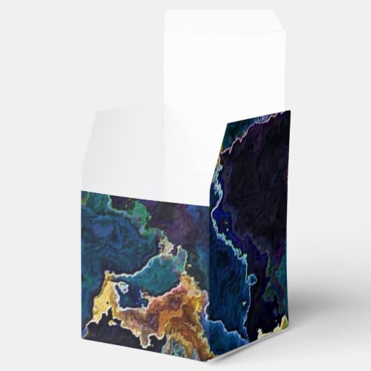 Öl-Slick-Gesichtsbox Geschenkschachtel (Geöffnet)