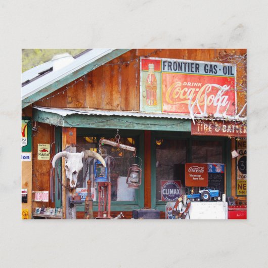 Öl und Gas an den Grenzen in New Mexiko Postkarte (Vorderseite)