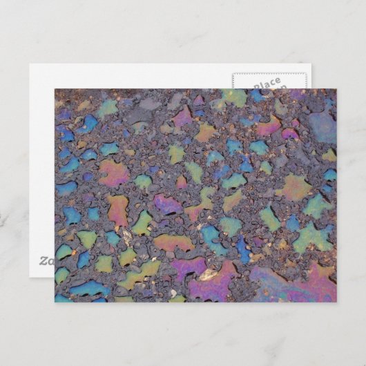 Öl und Wasser Postkarte (Vorne/Hinten)