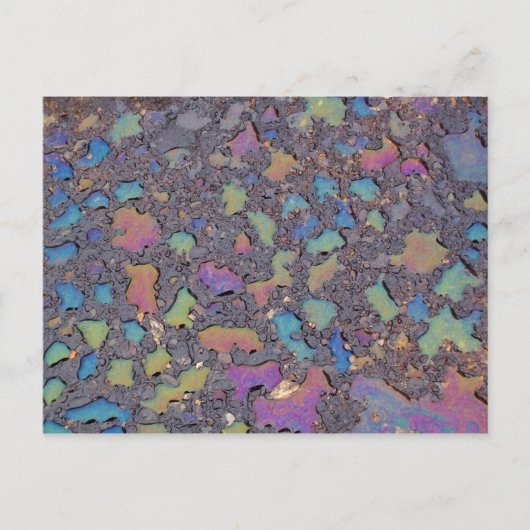 Öl und Wasser Postkarte (Vorderseite)