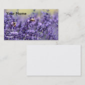 Öl-Visitenkarten mit Lavendel Visitenkarte (Vorne/Hinten)