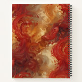 Ola de Oro y Carmesí Notizblock (Rückseite)