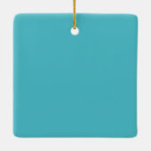 "Ola Tiburón" Blaue Haifischwelle Keramikornament (Rückseite)