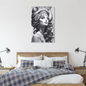 Ölabbilderin Leinwanddruck (Insitu (Schlafzimmer))