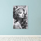 Ölabbilderin Leinwanddruck (Insitu (Holzboden))