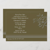 Ölabfuhr Einladung (Vorne/Hinten)