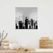 Ölabsetzplakat Poster (Küche)