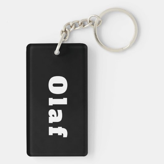 Olaf Schlüsselanhänger (Rückseite)