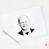 Olaf Scholz Runder Aufkleber (Umschlag)