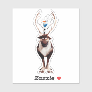 Olaf und Sven Aufkleber