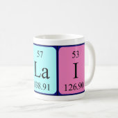 Olai Periodenname Tasse (VorderseiteRechts)