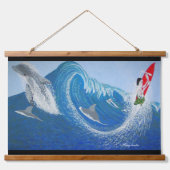 Olamendes Wandgemälde Wandteppich Mit Holzrahmen (Vorderseite)