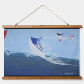 Olamendes Wandgemälde Wandteppich Mit Holzrahmen (Vorderseite 2)