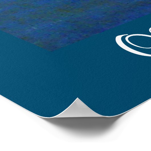 Olamendies Mauerwerk Poster (Ecke)