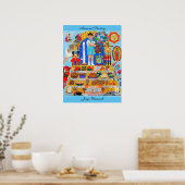 OLAMENDIES Memorial Malerei Collectors Edition P Poster (Küche)