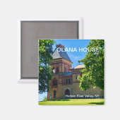 Olana House, Hudson River Valley, NY Magnet (Vorderseite/Rückseite)