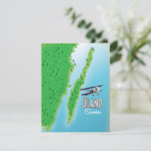 Öland Schweden - Inselkarte (Stehend Vorderseite)