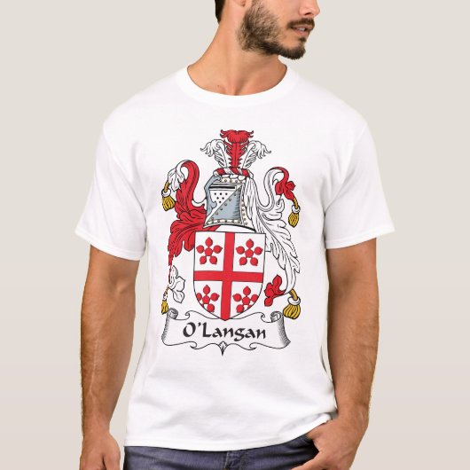 O'Langan Familienwappen T-Shirt (Vorderseite)
