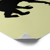 Ölarbeiter Landtechnikgeschenke Poster (Ecke)