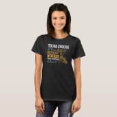 Ölarbeiter Ölbohrinsel Fracking Ölfeldarbeiter Rou T-Shirt (Vorne ganz)