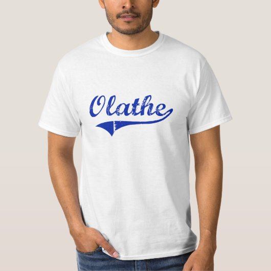Olathe Kansas klassischer Entwurf T-Shirt (Vorderseite)