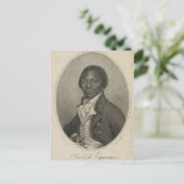 Olaudah Equiano Postkarte (Stehend Vorderseite)