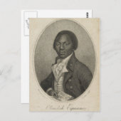 Olaudah Equiano Postkarte (Vorne/Hinten)