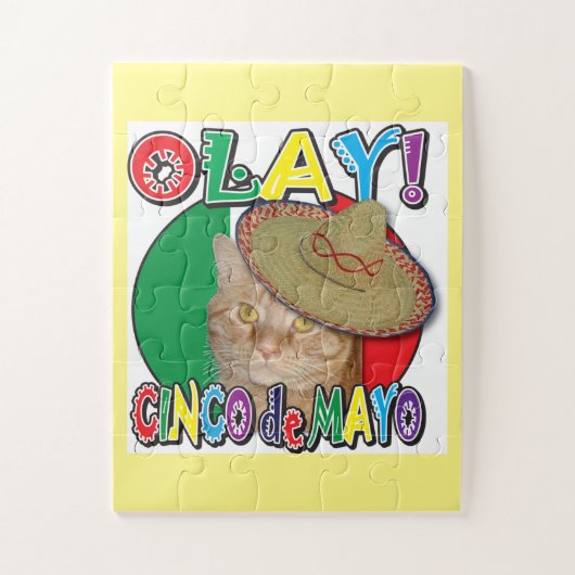 Olay! Cinco DeMayo Puzzle (Vertikal)
