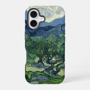 Ölbäume von Van Gogh Malerei Kunst iPhone 16 Hülle