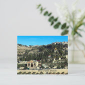 Ölberg, Jerusalem Feiertagspostkarte (Stehend Vorderseite)