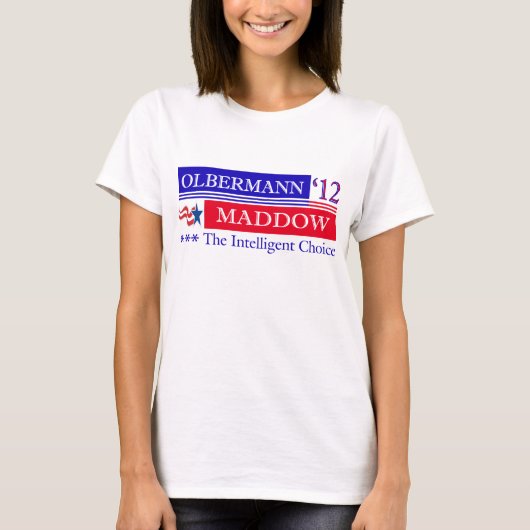 Olbermann Maddow T - Shirt 2012 (Vorderseite)