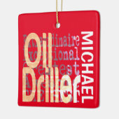 Ölbohrer Extraordinär CUSTOM Keramikornament (Links)