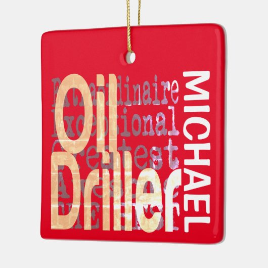 Ölbohrer Extraordinär CUSTOM Keramikornament (Links)