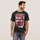 Ölbohrer Unglaublich witzig Fracker-Ölfeld T-Shirt (Vorne ganz)