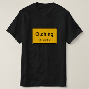 Olching Herren Männer T-Shirt Tshirt Shirt