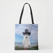 Olcott Lighthouse auf der ganzen Tasche (Vorderseite)