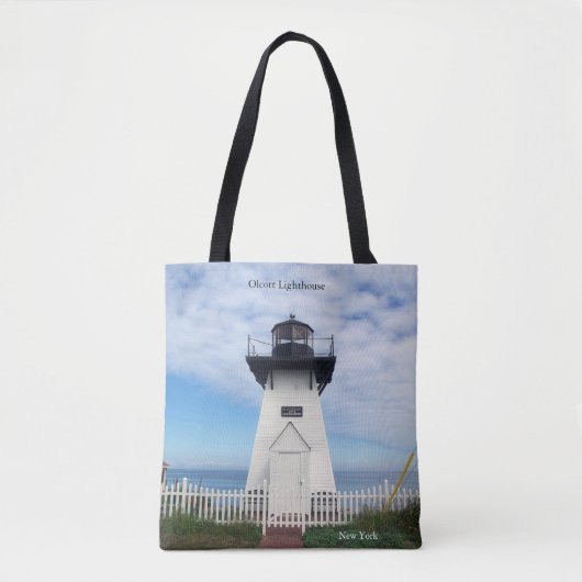 Olcott Lighthouse auf der ganzen Tasche (Vorderseite)