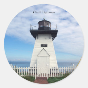 Olcott Lighthouse Aufkleber