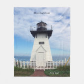Olcott Lighthouse Fleecedecke (Vorderseite)
