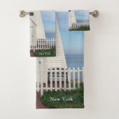 Olcott Lighthouse Handtuchhandtuch Set (Insitu)