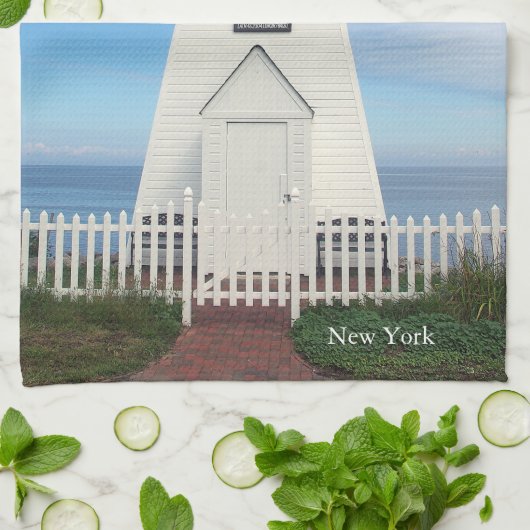 Olcott Lighthouse Küchentücher (Gefaltet)