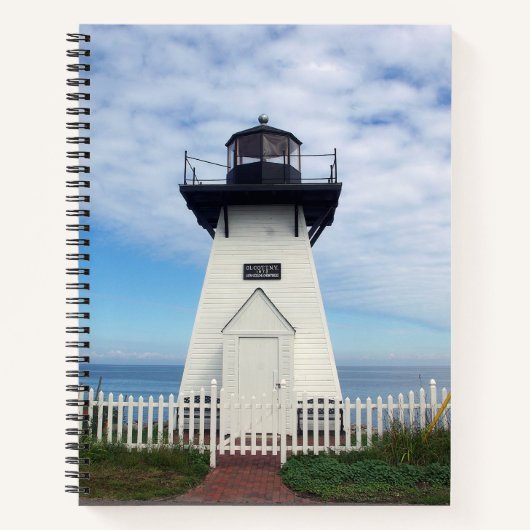 Olcott Lighthouse Notebook Notizblock (Vorderseite)