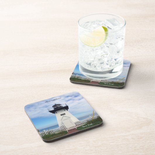 Olcott Lighthouse Set mit 6 Untersetzer aus Kunsts (Rechte Seite)