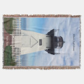 Olcott Lighthouse Throw Blanket Decke (Vorderseite)